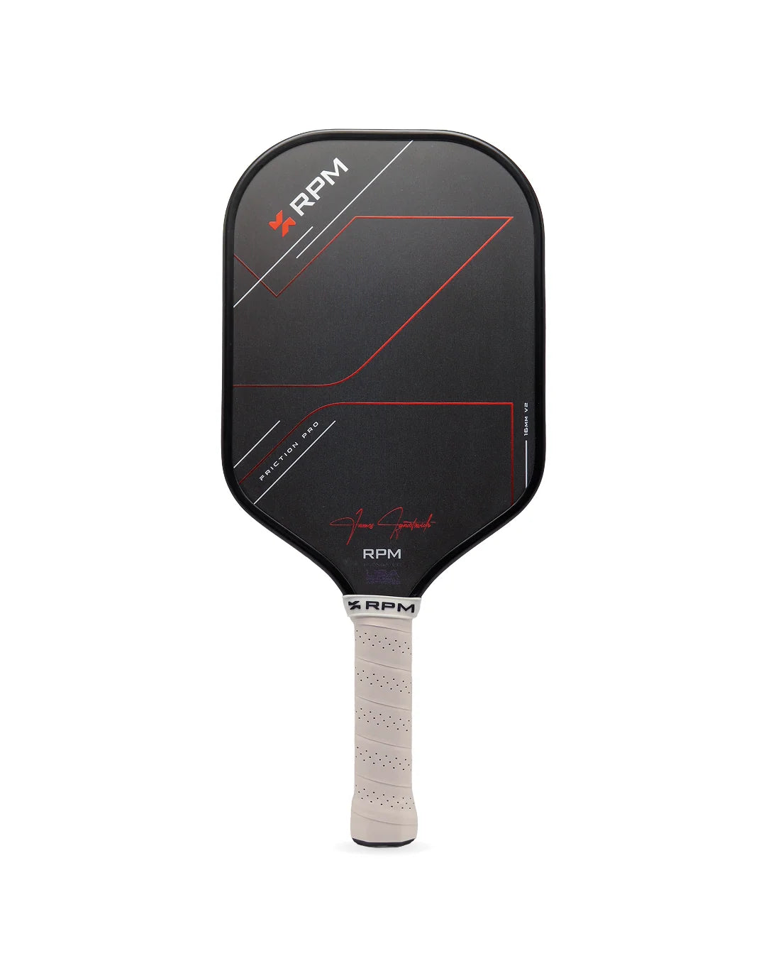 RPM FRICTION PRO 16MM ELONGATED V2 Pickleball Paddle